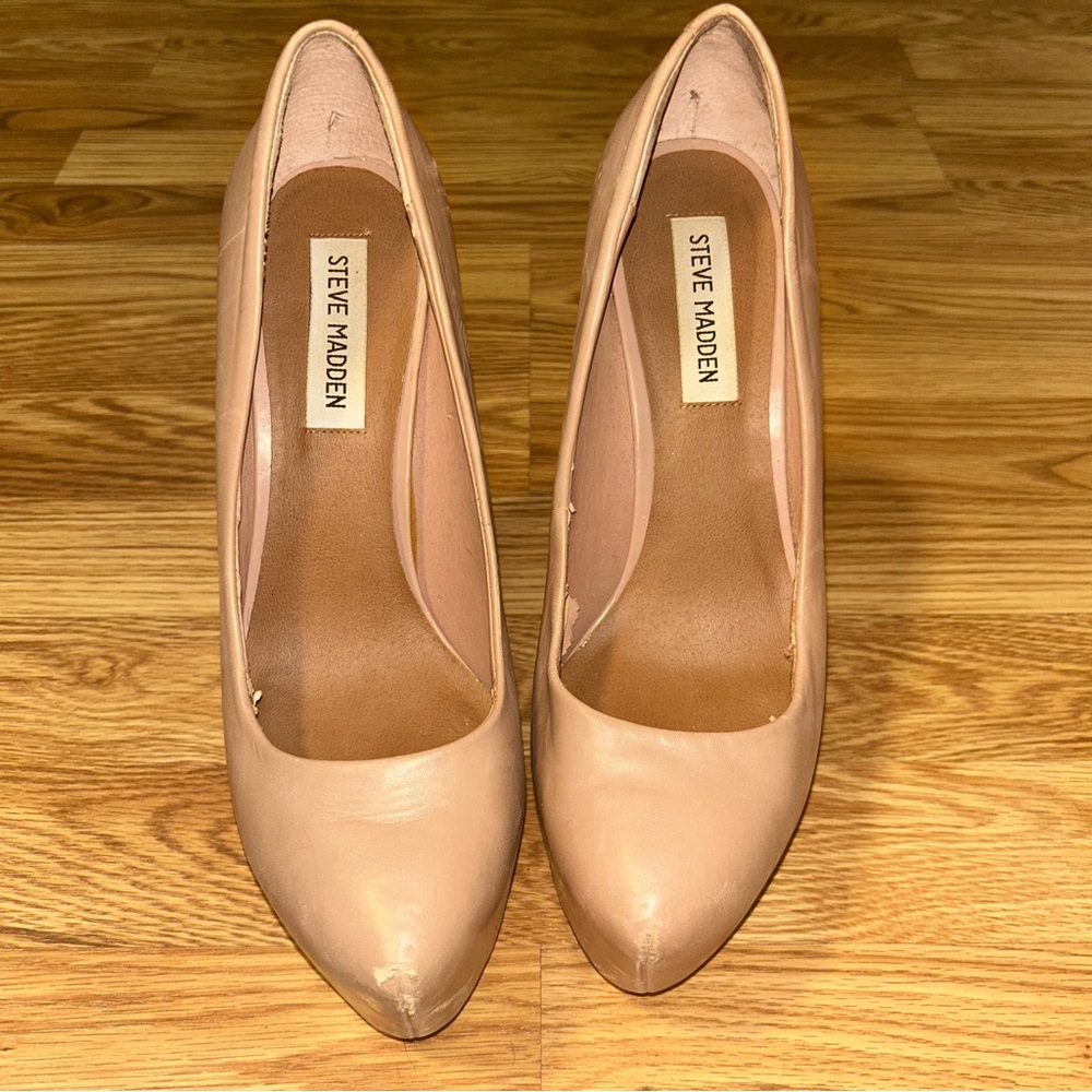 Steve Madden Blush Pink Heels